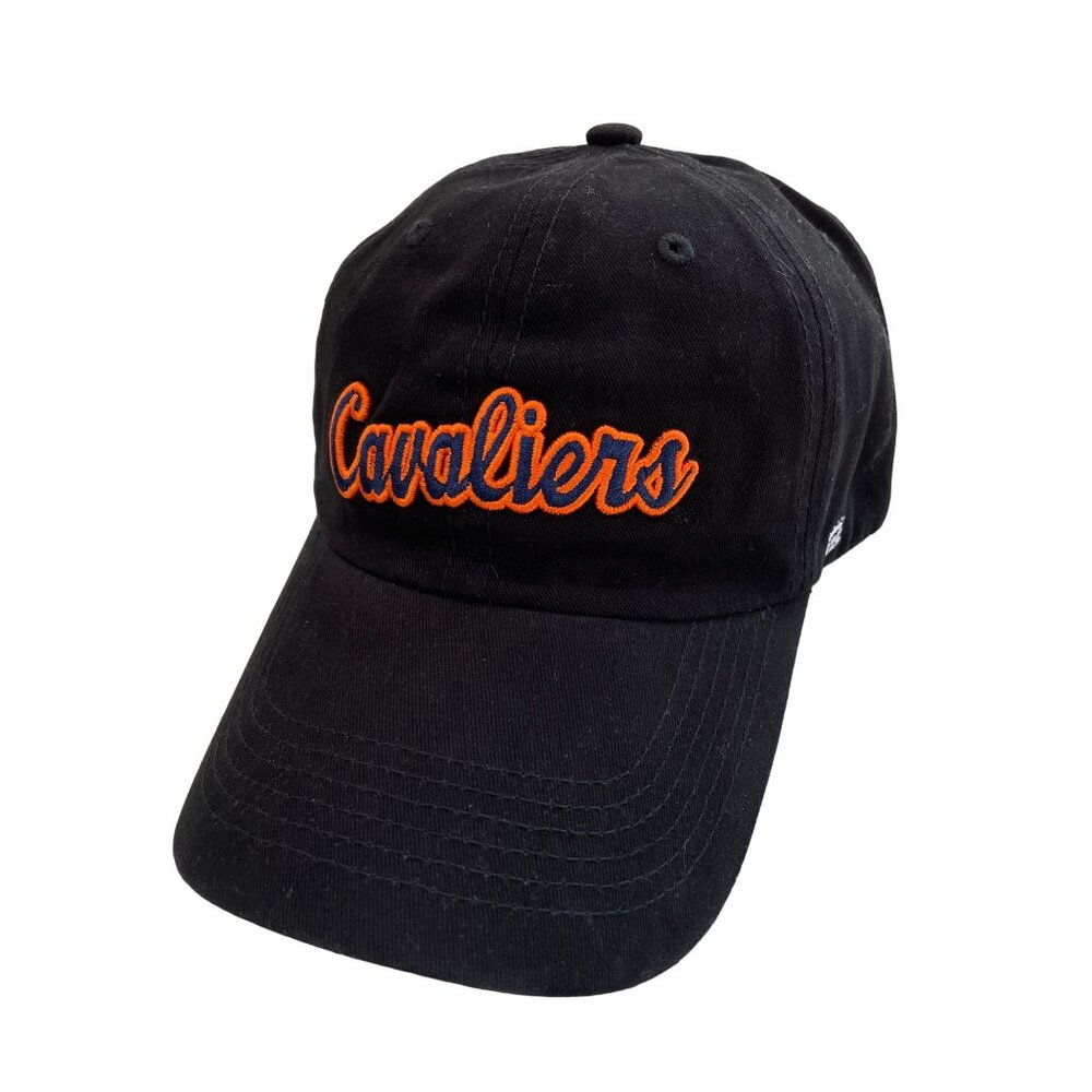 Homefield Cavaliers Adjustable Baseball Cap OS Black Orange Embroidered College